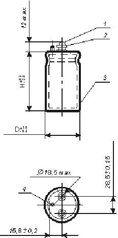 Конденсатор К50-77 оксидно-электролитический алюминиевый